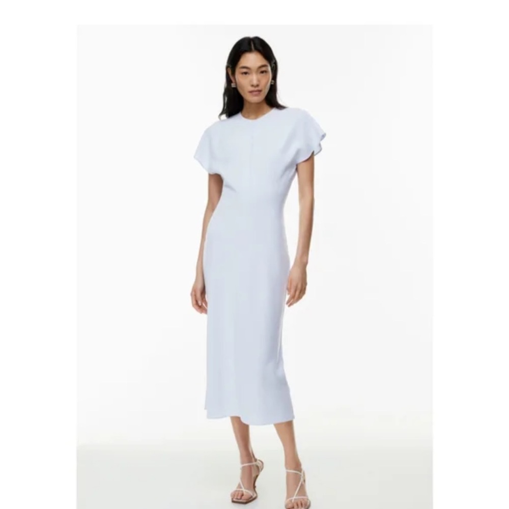 Aritzia Babaton Futurist Dress Size XL Cruise Blue